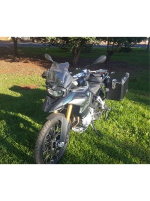 Bmw F850 Gs - par baus laterais alumínio 49/55 l + suportes inox 