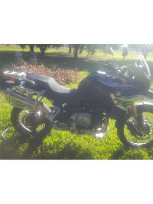 Bmw F750, F850,R1200, R1250 GS, GSA - Suporte inox para bauleto central modelo original