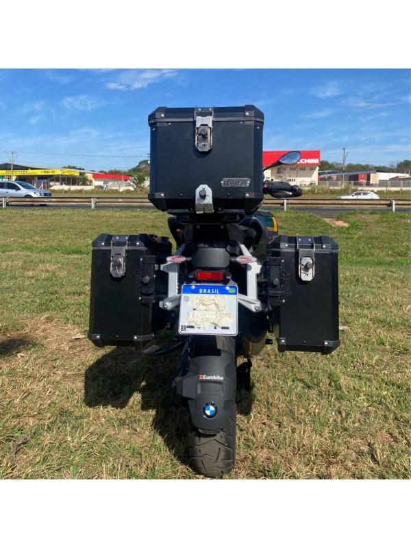 BMW R1300 GS ADV - KIT Baus lat. aluminio 44/43 L + BAULETO 39 L encaixe em aço direto no suporte original BMW (nao necessita suporte adicional) BMW R1300 GS ADV - KIT Baus lat. aluminio 44/43 L + BAULETO 39 L encaixe em aço direto no suporte original BMW (nao necessita suporte adicional)