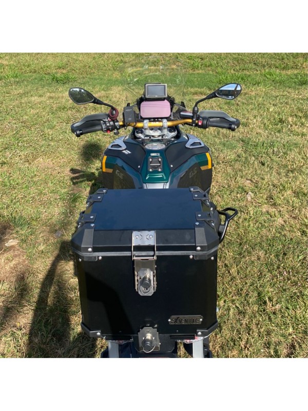 BMW R1300 GS ADV - Bauleto 39L (1 capacete), encaixe em aço direto no suporte original BMW (não precisa de base) BMW R1300 GS ADV - Bauleto 39L (1 capacete), encaixe em aço direto no suporte original BMW (não precisa de base)