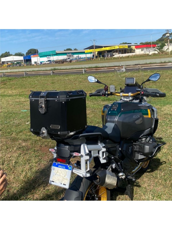 BMW R1300 GS ADV - Bauleto 39L (1 capacete), encaixe em aço direto no suporte original BMW (não precisa de base) BMW R1300 GS ADV - Bauleto 39L (1 capacete), encaixe em aço direto no suporte original BMW (não precisa de base)