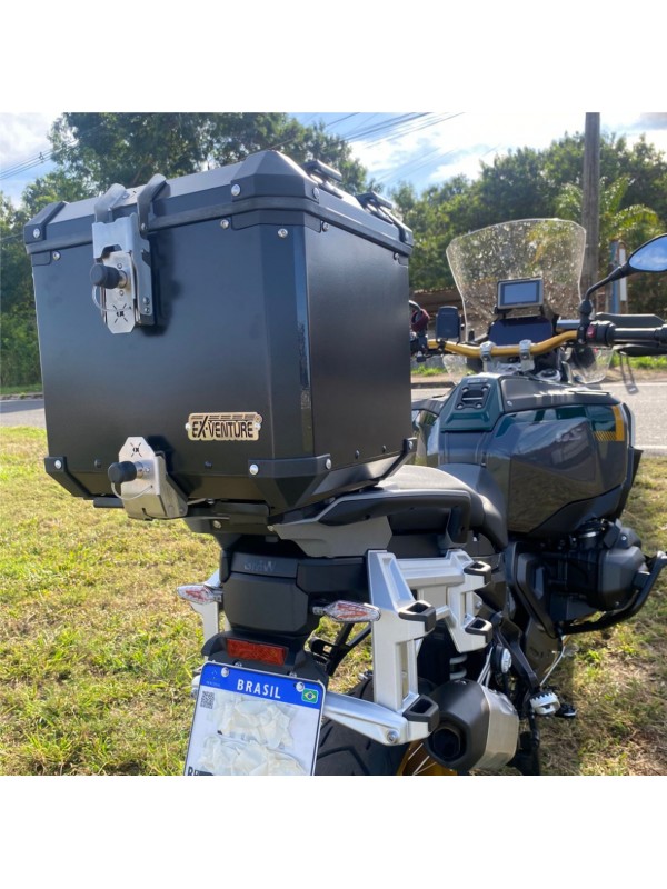 BMW R1300 GS ADV - Bauleto 39L (1 capacete), encaixe em aço direto no suporte original BMW (não precisa de base) BMW R1300 GS ADV - Bauleto 39L (1 capacete), encaixe em aço direto no suporte original BMW (não precisa de base)