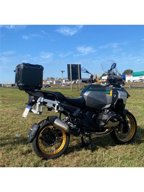 BMW R1300 GS ADV - Bauleto 39L (1 capacete), encaixe em aço direto no suporte original BMW (não precisa de base) BMW R1300 GS ADV - Bauleto 39L (1 capacete), encaixe em aço direto no suporte original BMW (não precisa de base)