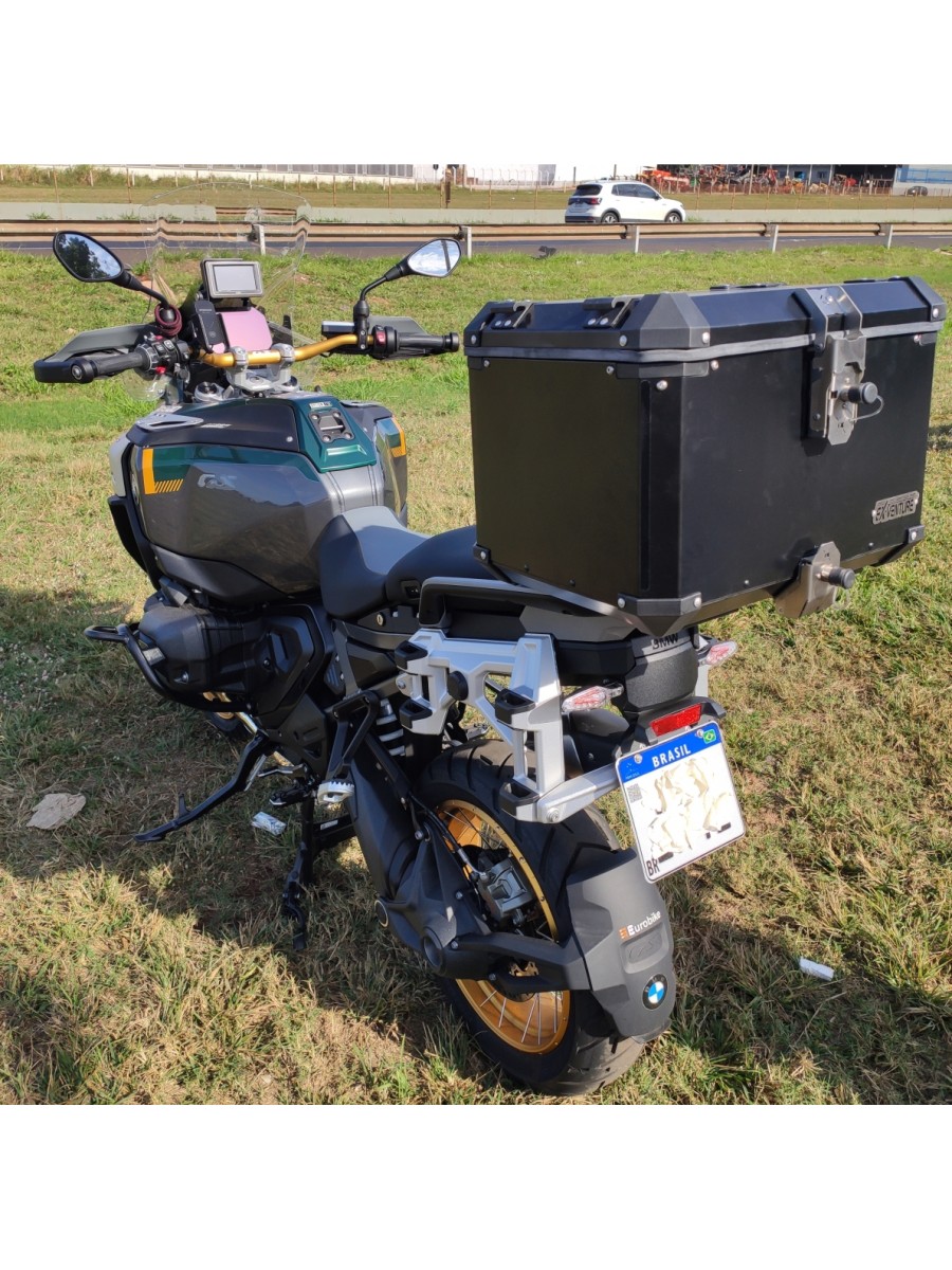 BMW R1300 GS ADV - Bauleto 60L (2 capacetes) encaixe em aço direto no suporte original BMW (não precisa de base) BMW R1300 GS ADV - Bauleto 60L (2 capacetes) encaixe em aço direto no suporte original BMW (não precisa de base)