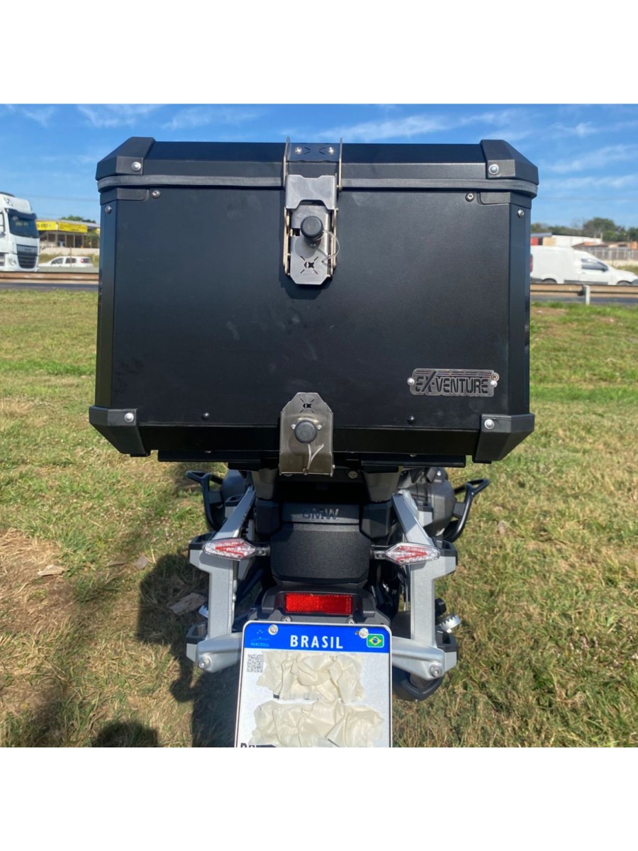 BMW R1300 GS ADV - Bauleto 49L (1 1/2 capacete) encaixe em aço direto no suporte original BMW (não precisa de base) BMW R1300 GS ADV - Bauleto 49L (1 1/2 capacete) encaixe em aço direto no suporte original BMW (não precisa de base)