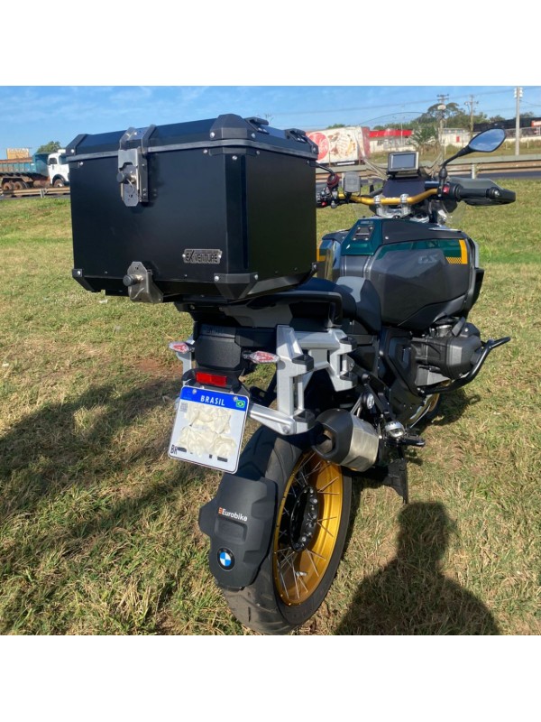 BMW R1300 GS ADV - Bauleto 49L (1 1/2 capacete) encaixe em aço direto no suporte original BMW (não precisa de base) BMW R1300 GS ADV - Bauleto 49L (1 1/2 capacete) encaixe em aço direto no suporte original BMW (não precisa de base)