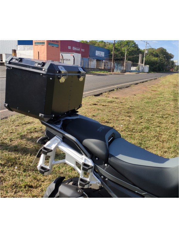 BMW R1300 GS ADV - Bauleto 60L (2 capacetes) encaixe em aço direto no suporte original BMW (não precisa de base) BMW R1300 GS ADV - Bauleto 60L (2 capacetes) encaixe em aço direto no suporte original BMW (não precisa de base)