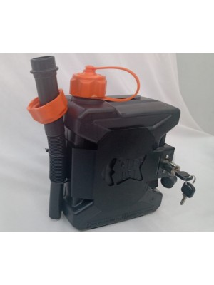 Porta galao especifico para Givi 2,5 l - em aluminio com chave